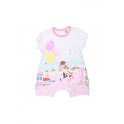 Pelele bebé niña verano Niña con muñeca de Yatsi