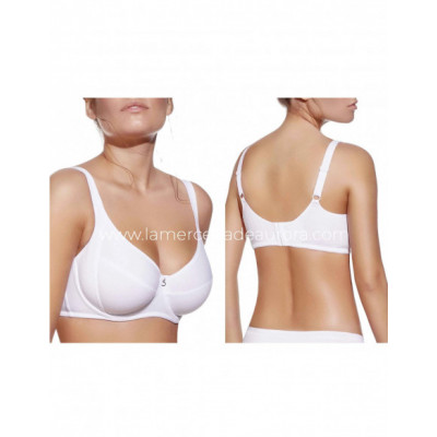Sujetador Alessandra copa C 100% algodón con aros sin...