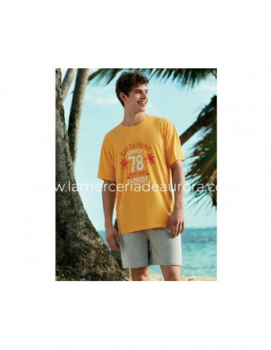 Pijama corto de verano para hombre South point de Promise