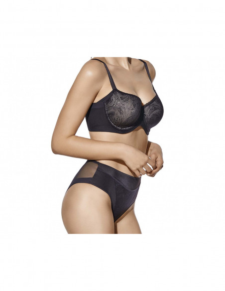 Sujetador Violeta copa C con aros y relleno de Selene - 4 colores