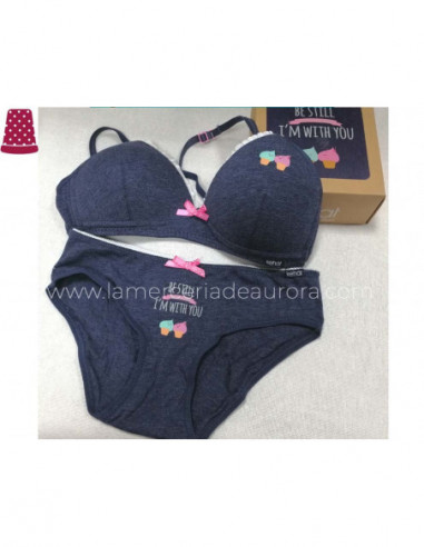 Conjunto juvenil con relleno algodón Pasteles