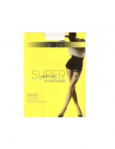 Panty SUPER 15 DEN XL de Omsa - 3 colores