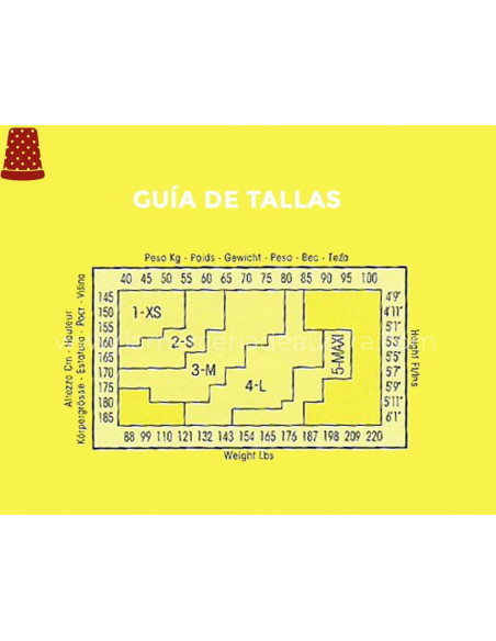 Panty SUPER 15 DEN (2 pares) de Omsa - varios colores