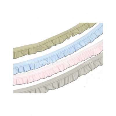 Vivo con fruncido de piqué - varios colores