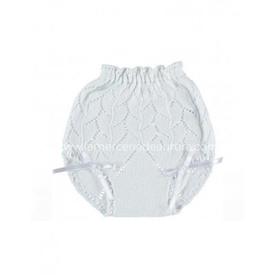 Braga cubrepañal perlé ramitas de Juliana - varios colores