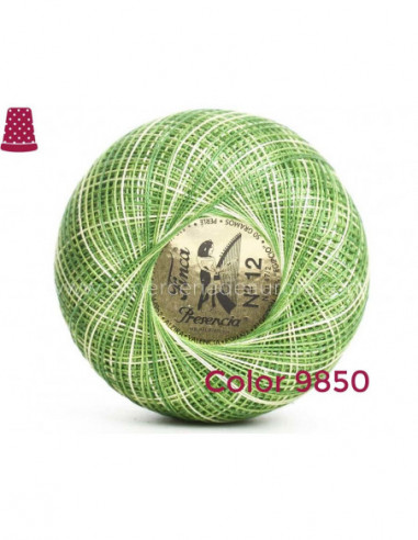 Ovillo perlé Finca 5 gramos - nº 12 (colores...