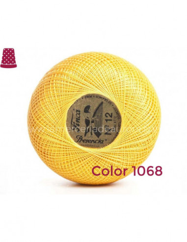 Ovillo perlé Finca 5 gramos - nº 12 (colores...