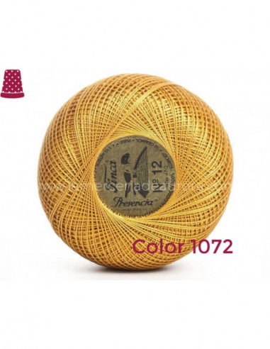 Ovillo perlé Finca 5 gramos - nº 12 (colores...