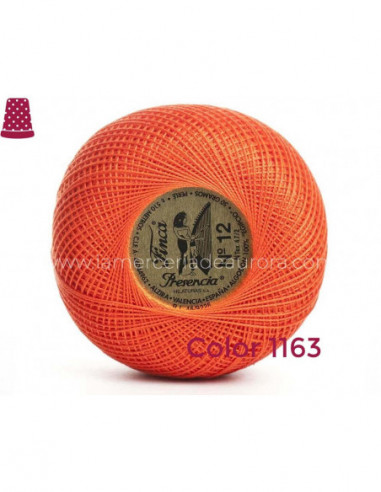 Ovillo perlé Finca 5 gramos - nº 12 (colores...