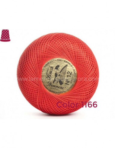 Ovillo perlé Finca 5 gramos - nº 12 (colores...