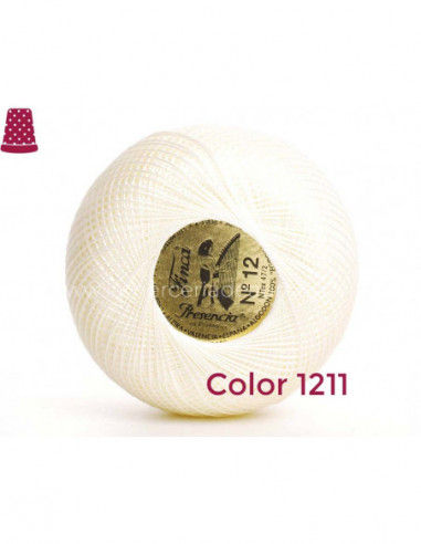 Ovillo perlé Finca 5 gramos - nº 12 (colores...
