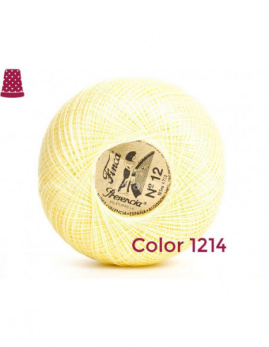 Ovillo perlé Finca 5 gramos - nº 12 (colores...