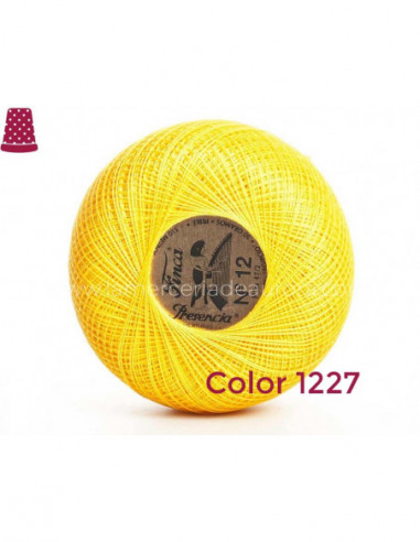 Ovillo perlé Finca 5 gramos - nº 12 (colores...
