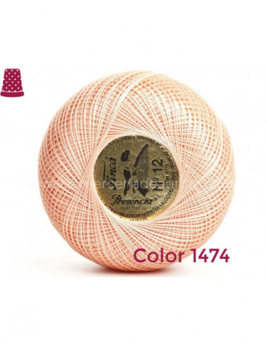 Ovillo perlé Finca 5 gramos - nº 12 (colores...