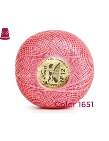 Ovillo perlé Finca 5 gramos - nº 12 (colores...