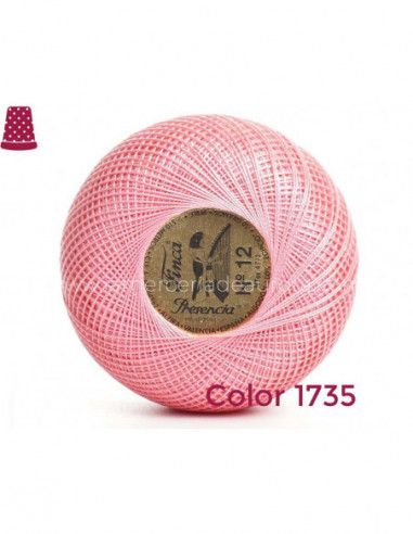 Ovillo perlé Finca 5 gramos - nº 12 (colores...