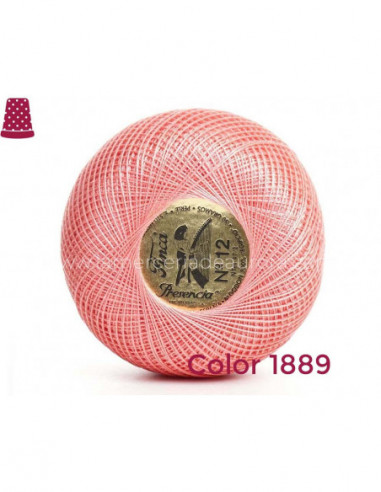 Ovillo perlé Finca 5 gramos - nº 12 (colores...