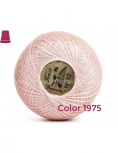 Ovillo perlé Finca 5 gramos - nº 12 (colores...