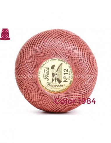Ovillo perlé Finca 5 gramos - nº 12 (colores...