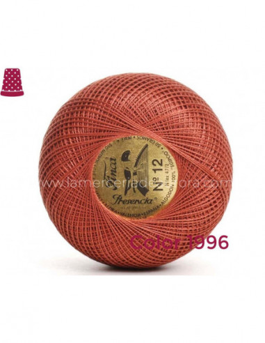 Ovillo perlé Finca 5 gramos - nº 12 (colores...