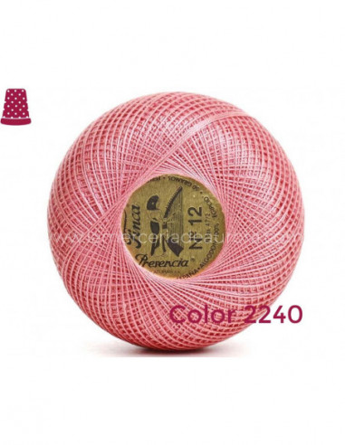 Ovillo perlé Finca 5 gramos - nº 12 (colores...
