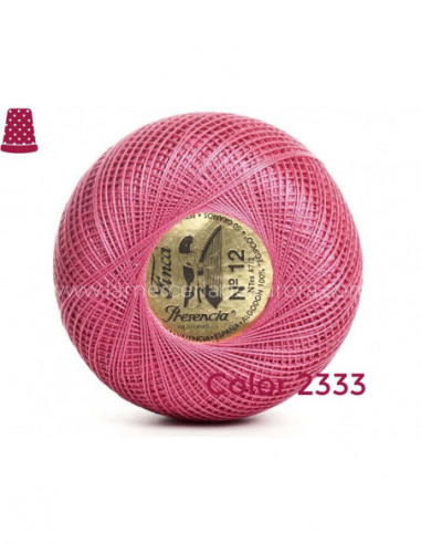 Ovillo perlé Finca 5 gramos - nº 12 (colores...