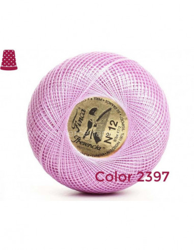 Ovillo perlé Finca 5 gramos - nº 12 (colores...