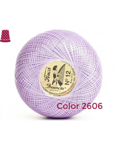 Ovillo perlé Finca 5 gramos - nº 12 (colores...