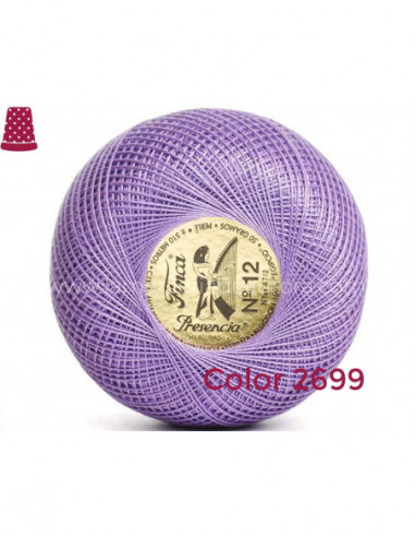 Ovillo perlé Finca 5 gramos - nº 12 (colores...