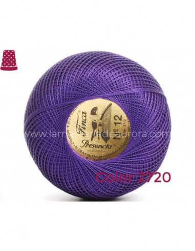 Ovillo perlé Finca 5 gramos - nº 12 (colores...
