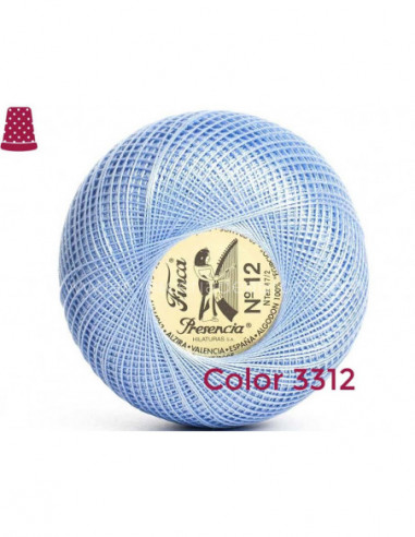 Ovillo perlé Finca 5 gramos - nº 12 (colores...