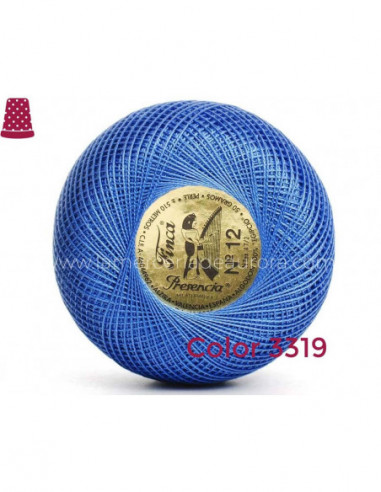 Ovillo perlé Finca 5 gramos - nº 12 (colores...