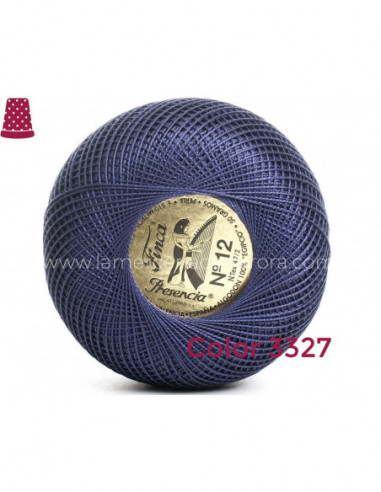 Ovillo perlé Finca 5 gramos - nº 12 (colores...