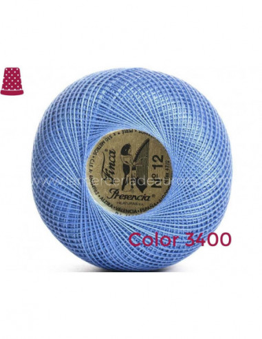Ovillo perlé Finca 5 gramos - nº 12 (colores...