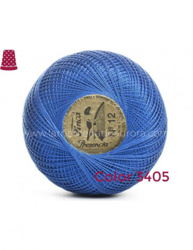 Ovillo perlé Finca 5 gramos - nº 12 (colores...