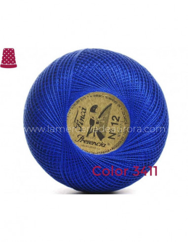 Ovillo perlé Finca 5 gramos - nº 12 (colores...