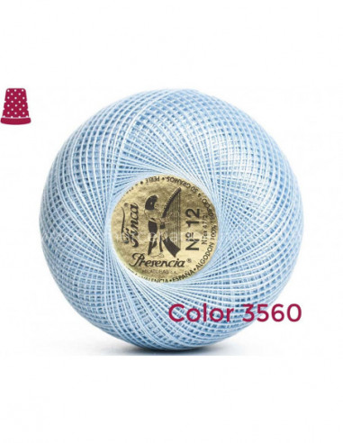 Ovillo perlé Finca 5 gramos - nº 12 (colores...