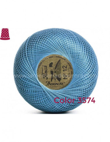 Ovillo perlé Finca 5 gramos - nº 12 (colores...