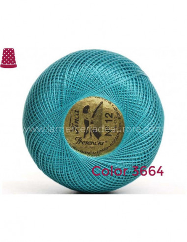 Ovillo perlé Finca 5 gramos - nº 12 (colores...