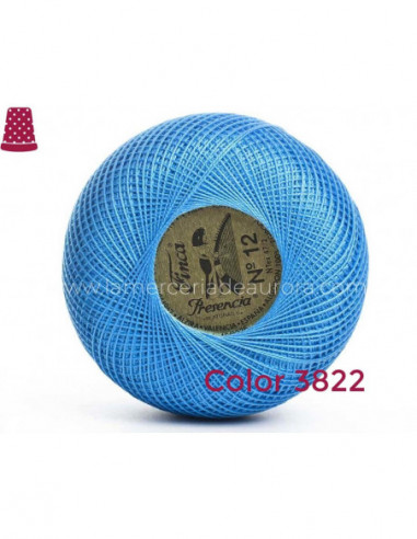Ovillo perlé Finca 5 gramos - nº 12 (colores...