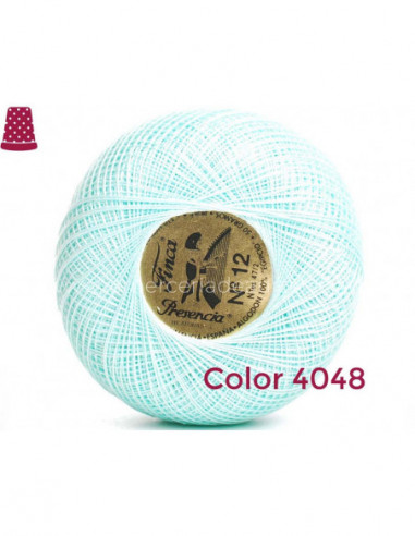 Ovillo perlé Finca 5 gramos - nº 12 (colores...