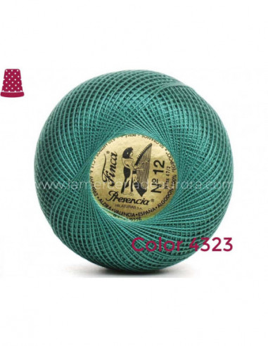 Ovillo perlé Finca 5 gramos - nº 12 (colores...