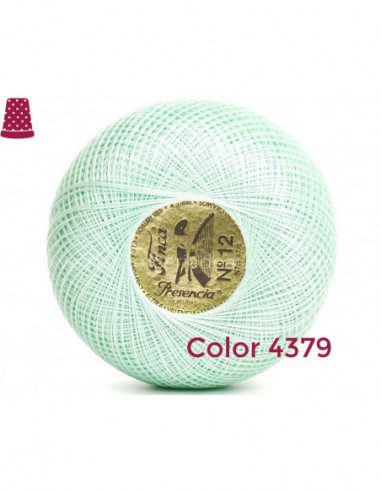 Ovillo perlé Finca 5 gramos - nº 12 (colores...