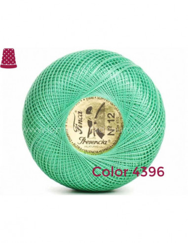 Ovillo perlé Finca 5 gramos - nº 12 (colores...