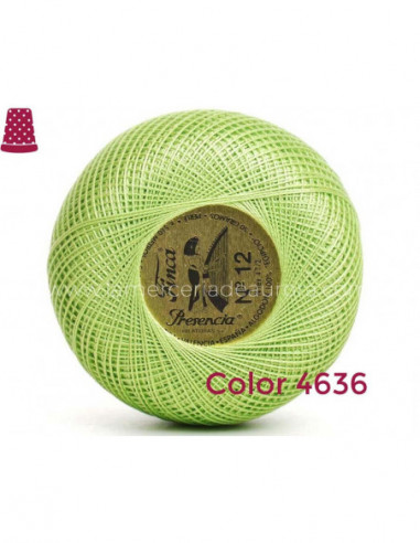 Ovillo perlé Finca 5 gramos - nº 12 (colores...