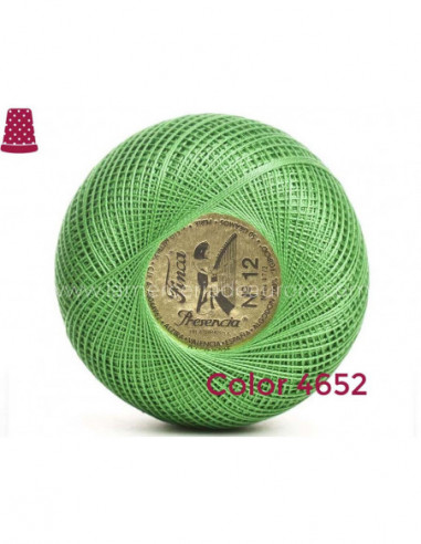 Ovillo perlé Finca 5 gramos - nº 12 (colores...