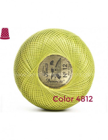 Ovillo perlé Finca 5 gramos - nº 12 (colores...