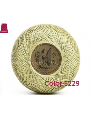 Ovillo perlé Finca 5 gramos - nº 12 (colores...