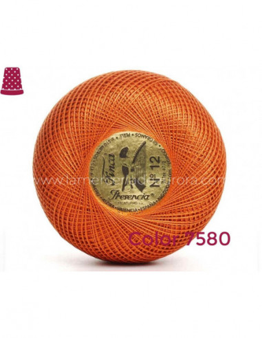 Ovillo perlé Finca 5 gramos - nº 12 (colores...