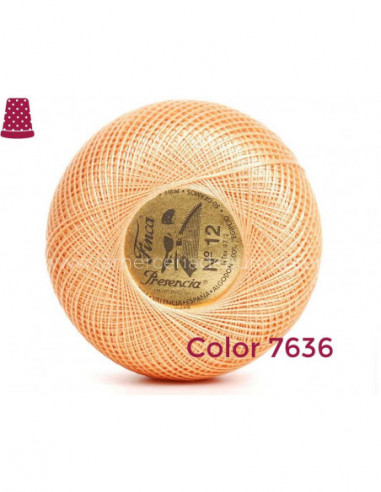 Ovillo perlé Finca 5 gramos - nº 12 (colores...